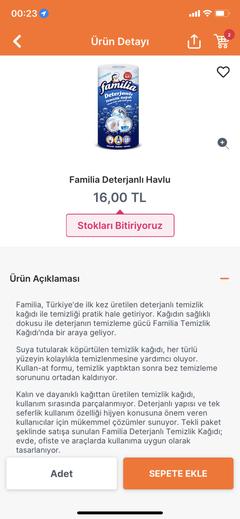 Migros Delist Ürünleri..