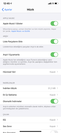 Apple Müzik Müziklerimi Silmiş