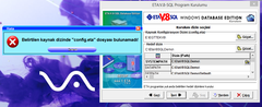  ETA SQL V8 CONFİG.ETA DOSAYASI BULUNAMADI SORUNU