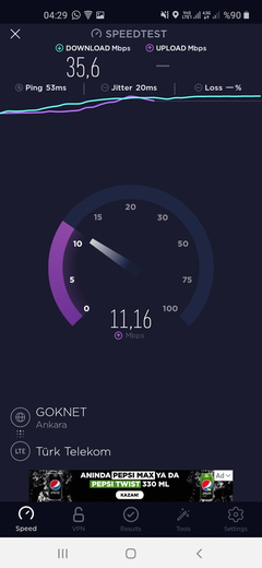 TÜM OPERATÖRLER 4,5G HIZ TESTİ [ANA KONU] 5G YE DOĞRU ADIM ADIM