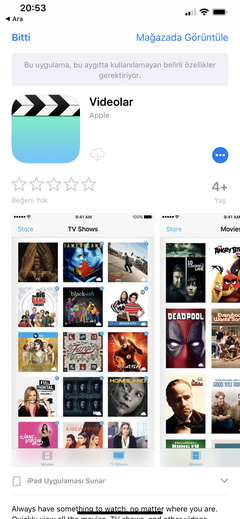 iOS 12.3 Beta Güncellemesi Sonrası 'Videolar' Uygulaması İndirilmiyor!
