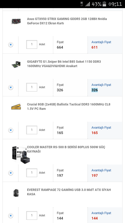 Bilgisayar Topladım Fikir Almak İstiyorum.