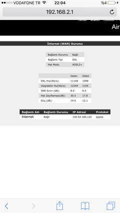 VDSL Hat Zayıflaması (dB) Değerleri [ANA KONU]