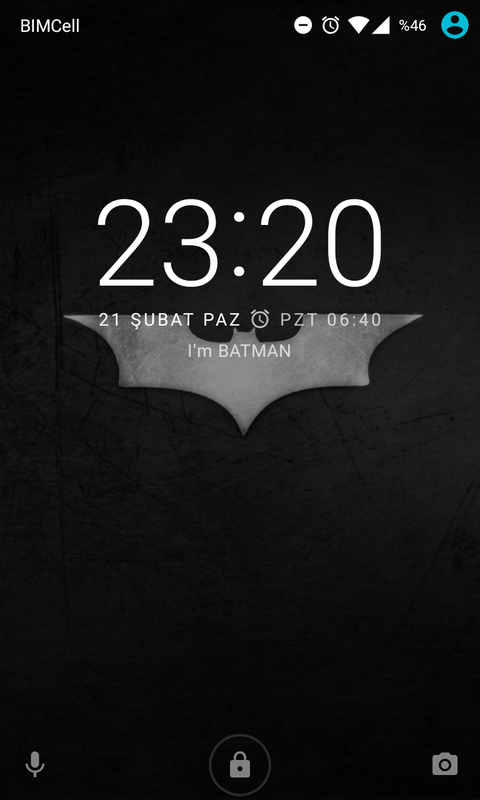 Herkes kilit ekranını atsın