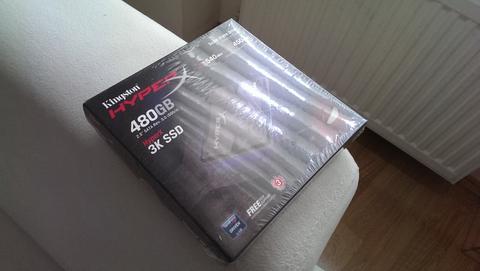 Satılık Sıfır Kingston HyperX 3K 480 GB SSD