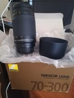 ***(250 TL)***  NIKON LENS AF Zoom-Nikkor 70-300 mm f/4-5.6 G BLACK