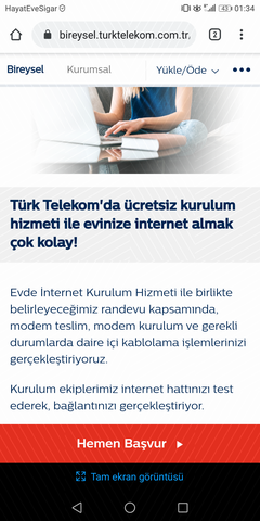 Türk Telekom Hat Kablo Ücreti