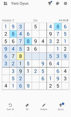 Sudoku yardım