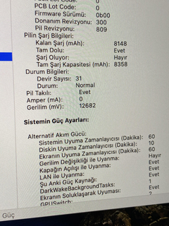 SIFIR TEMİZLİĞİNDE TR GARANTİLİ MACBOOK PRO 16” (BOL FOTO ve AKSESUAR)