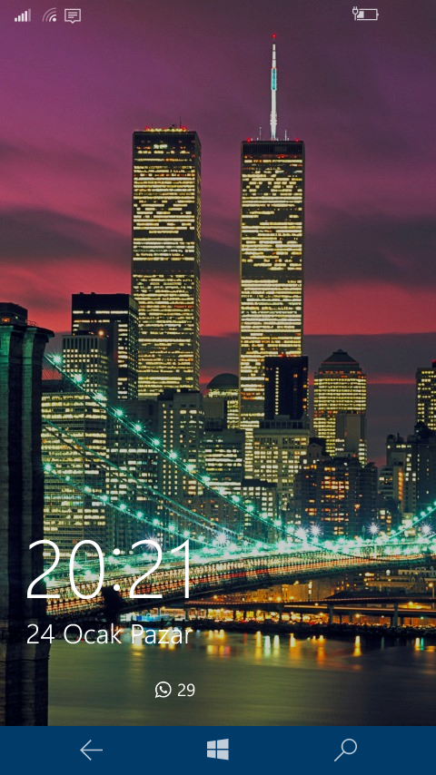 Herkes kilit ekranını atsın