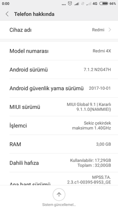 ★★Xiaomi Redmi 4X ★★MİU 11 ★★27 ARALIK  2020