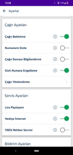 iPhone-Turk Telekom kullanım bildirimi kapatma nasıl yapılır ?