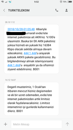 Türk Telekom Yeni Paket Ekledi