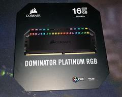 SATILDI Corsair Dominator Platinum RGB  DDR4 3200MHz 16GB 2x8GB Ram Sıfır