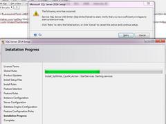  SQL Server 2014 Kurulum Hatası