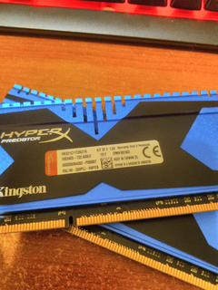 SATILDI! 16 GB Kingston PREDATOR 1600 mhz(OC 2133mhz)DDR3 Ram