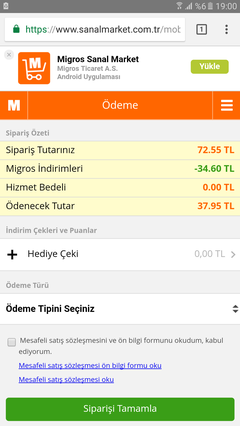 Migros ve Sanal Market'te Tüm Sular 1 Alana 1 Hediye! (29-30 Eylül)