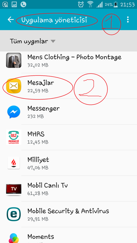Android Telefonlarda Sms Gondermeme Sorunları ve Çözümleri