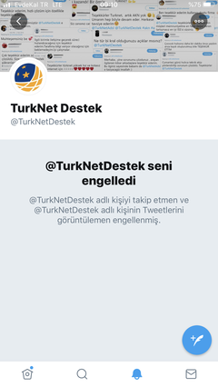 TurkNet'e geçtik 1 haftadır internet yok