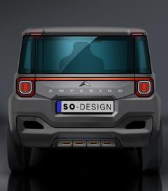 AMPERİNO - Yerli Mini Otomobil Girişimi! Resmi Tasarımı Ortaya Çıktı!