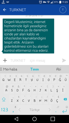 Turk.net İnternet 59.99 TAAHHÜTSÜZ