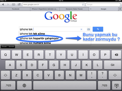  iPhone 4 Hoperlörün tekinden ses gelmiyor.!!