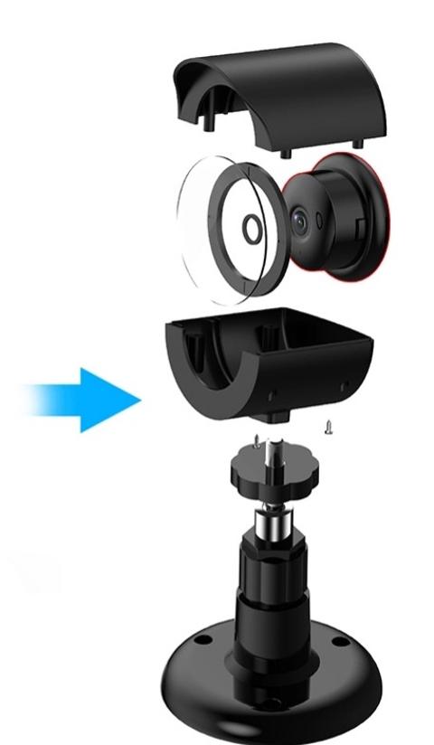 Xiaomi Yi Wireless HD Gece görüşlü Kayıtlı IP Kamera