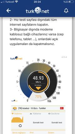 İnternet ışığı yanmıyor