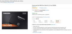 Satildi! Corsair Force LE Sata 3 240gb + Samsung 850 Evo sata3 ssd + 1tb 3.5'' SeAGATE barracuda