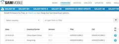 Galaxy Note8 SM-N9500 firmware hangi ülkenin