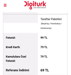 DİGİTURK PAKET SİSTEMİ [21 EYLÜL 2018 GÜNCELLENDİ][ANA KONU]