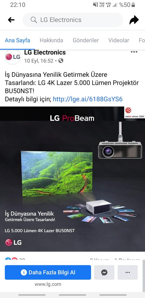 Xiaomi Fengmi Vogue 1500 ANSI Lümen - FullHD & 8K Destekli | ANA KONU