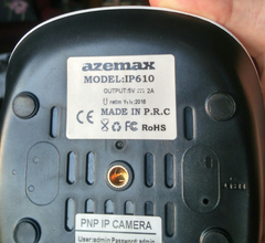 [SATILIK] Azemax IP610 Wifi IP Kamera