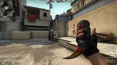 satıldı Karambit Marble Fade (Solgun Mermer) FN