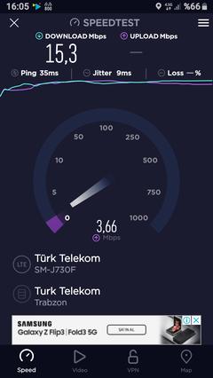 TÜM OPERATÖRLER 4,5G HIZ TESTİ [ANA KONU] 5G YE DOĞRU ADIM ADIM