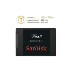  Sandisk Ultra II 240GB Ssd Sata 3 550/500 280 TL