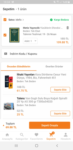 Kitap Fırsatları, Kampanyaları ve Ücretsiz İndirim Kodları [Ana Konu]