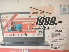 Acer E5-575G MediaMarkt 1999tl