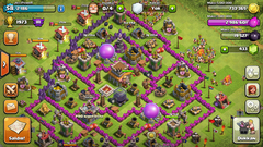  Clash of clans satılık köy 58 level TH8 50 TL