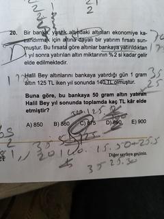 TYT Matematik soruları