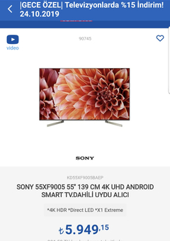 SADECE SONY XF90 (BABA KONU)