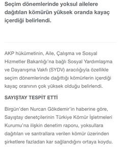 AKP Yardim Komurlerinin Yarisi Kaya Cikti