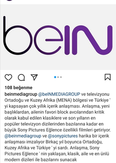 Sony pictures Digiturk 'de