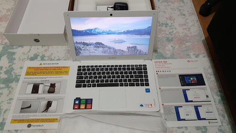 HOMETECH 14B NOTEBOOK SIFIRDAN FARKSIZ