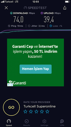 Turkcell Faturalı ile Hazır kart arasında hız farkı var mı ?