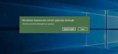 Windows lisansınızın süresi yakında dolacak hatası