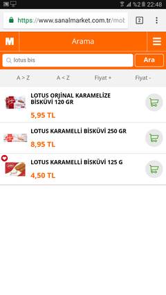 Lotus Biscoff Bisküvi Ezmesi 16 TL yerine 8 TL