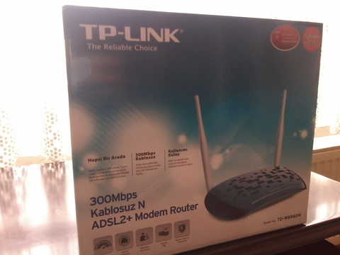 TP-Link TD-W8960N 300Mbps ADSL2 + Modem/Router