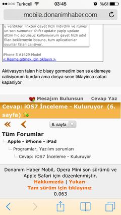  iOS7 İnceleme - Kuluruyor