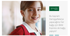 Darüşşafaka’ya yapacağınız her bağış için BKM Express de bağış yapıyor